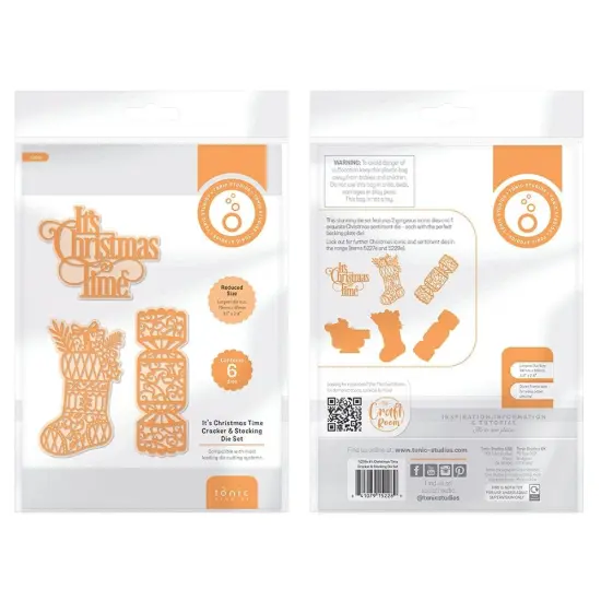 Tonic Studios Die Set-It's Christmas Time Cracker & Stocking {2}