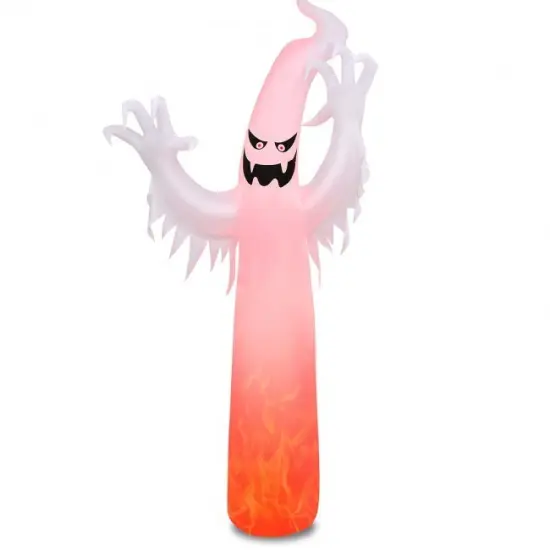 12 Feet Halloween Inflatable Decoration with Built-in LED Lights {3}