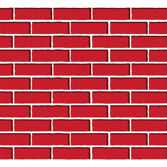 Brick Wall Cake Stencil Side | C1090 by Designer Stencils | Cake Decorating Tools | Baking Stencils for Royal Icing, Airbrush, Dusting Powder | Reusable Plastic Food Grade Stencil | Easy to Use {3}