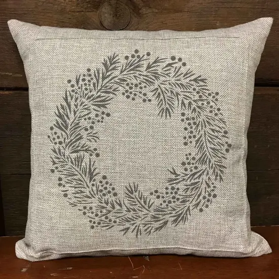 Holiday Wreath Embossing 12 x 12 Stencil | FS122 by Designer Stencils | Floral Stencils | Reusable Stencils for Painting on Wood, Wall, Tile, Canvas, Paper, Fabric, Furniture, Floor | Stencil for Home Makeover {3}