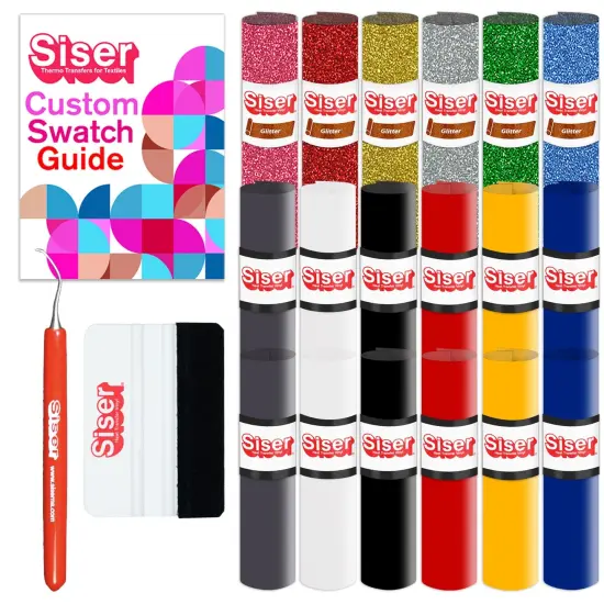 Siser Romeo 24" Deluxe Easyweed Heat Transfer (HTV) Bundle {5}