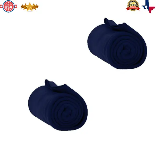 2 Pack: Unique Polar Fleece Blanket | RADYAN&reg; {4}