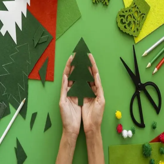 FabricLA Acrylic Felt Sheets for Crafts - Precut 9" X 12" Inches (20 cm X 30 cm) Felt Squares - Use Felt Fabric Craft Sheets for DIY, Hobby, Costume, and Decoration | Dark Grey - 12 Pieces {4}