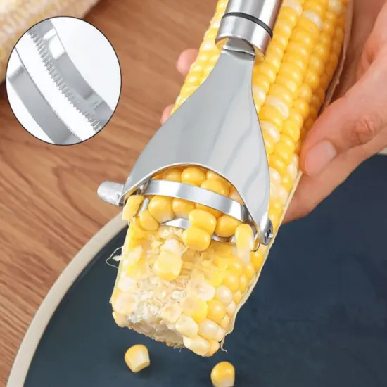 Kitcheniva Stainless Steel Corn Cob Peeler 2x {2}