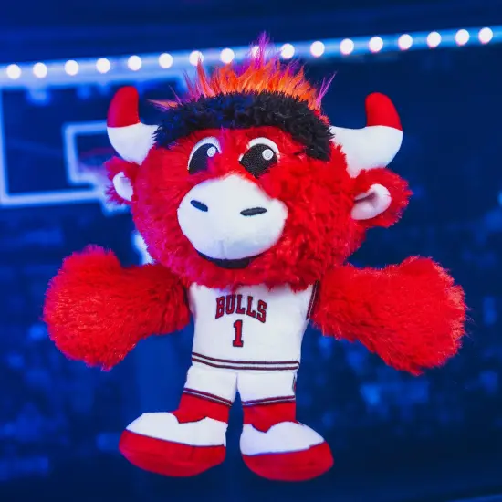 Bleacher Creatures Chicago Bulls Benny Mascot Kuricha Sitting Plush {2}