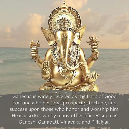 Figurines, Ganesha Statue, Decorative Statue, Pooja Mandir, Rustic, Boho, Hippie, Home Decor for Office, Room, Garden, 16 Inch {2}