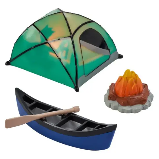 Fireside Camp tent canoe outdoor Cake Kit (tent lights up!) {5}