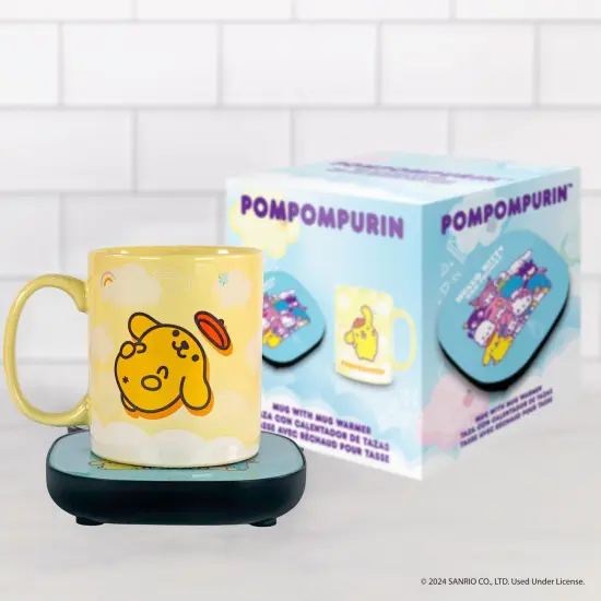 Uncanny Brands Hello Kitty and Friends Pompompurin Mug Warmer with Mug {5}