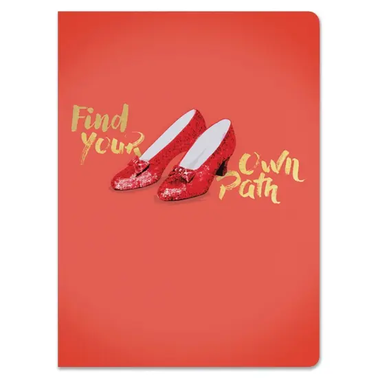 Wizard of Oz Ruby Slippers Softcover Dot Grid Journal -Notebook {1}