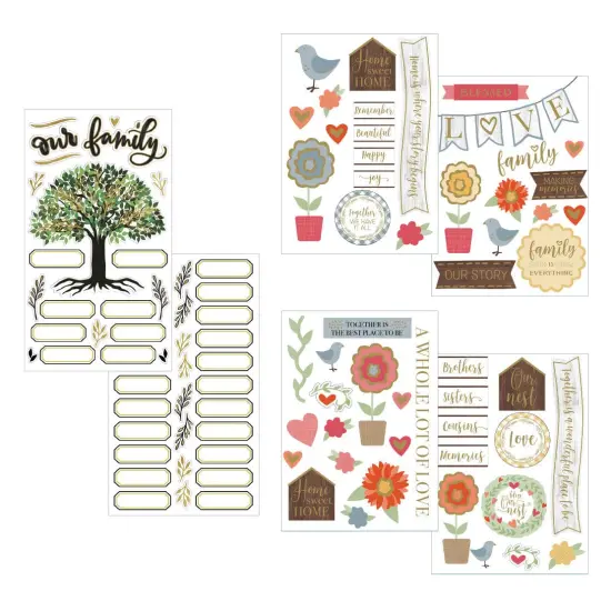 Craft Kit - Our Family Scrapbooking Kit {5}