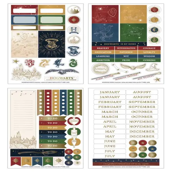 Harry Potter Navy Constellation Weekly Undated Planner Set {5}