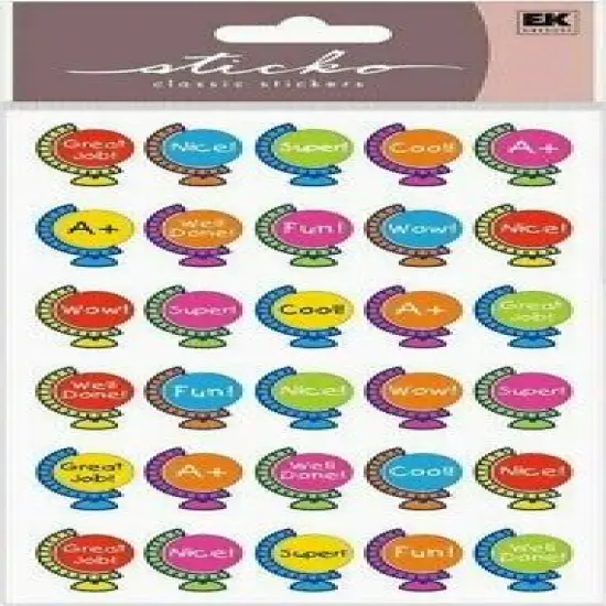 Sticko Globe Repeats Stickers {1}