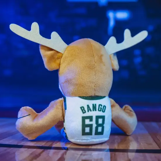 Bleacher Creatures Milwaukee Bucks Bango 8" Mascot Kuricha Plush (Association Uniform) {6}