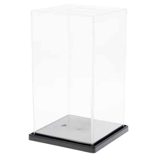 ExpoCase Plastic Doll Display Case 6.5" W x 6.5" D x 12.125" H {1}