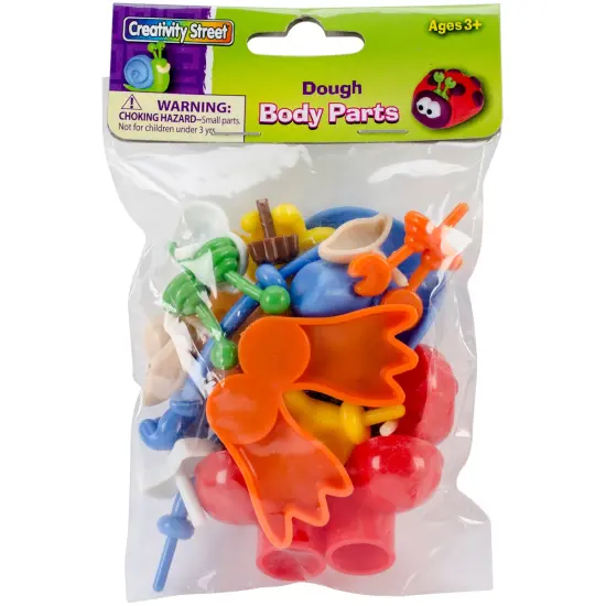 Creativity Street Dough Body Parts-Assorted Shapes {1}