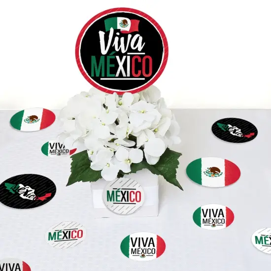 Big Dot of Happiness Viva Mexico - Mexican Independence Day Party Giant Circle Confetti - Party Decorations - Large Confetti 27 Count {7}