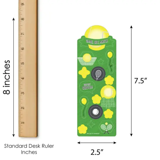 Big Dot of Happiness You Got Served - Tennis - Tennis Ball Birthday Party Favor Kids Stickers - 16 Sheets - 256 Stickers {4}
