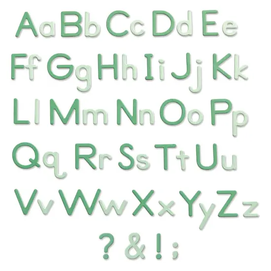 Sizzix Thinlits Dies By Lisa Jones 92/Pkg-Essential Type {1}