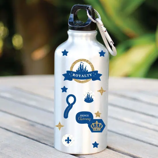 Big Dot of Happiness Royal Prince Charming - Birthday Party Favor Kids Stickers - 16 Sheets - 256 Stickers {6}