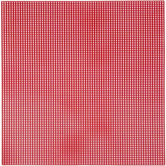 CousinDIY Plastic Canvas 7 Count 10"X13"-Christmas Red {1}