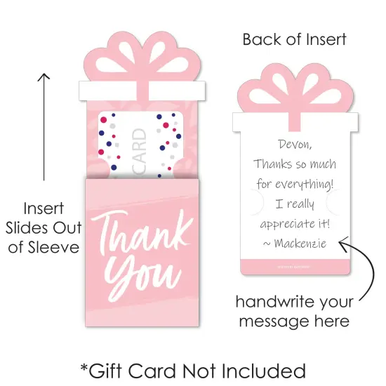 Big Dot of Happiness Assorted Elegantly Simple - Guest Party Favors Money and Gift Card Sleeves - Nifty Gifty Card Holders - Set of 8 {7}