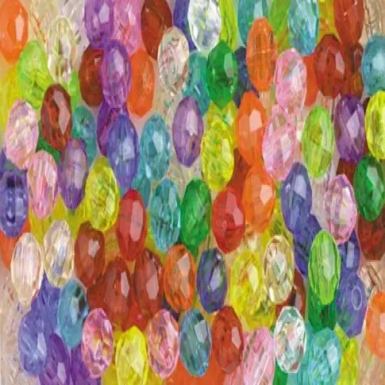 The Beadery Faceted Beads 8mm 900/Pkg-Multicolor {2}
