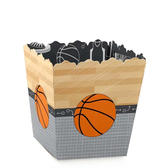 Big Dot of Happiness Nothin' but Net - Basketball - Party Mini Favor Boxes - Baby Shower or Birthday Party Treat Candy Boxes - Set of 12 {1}