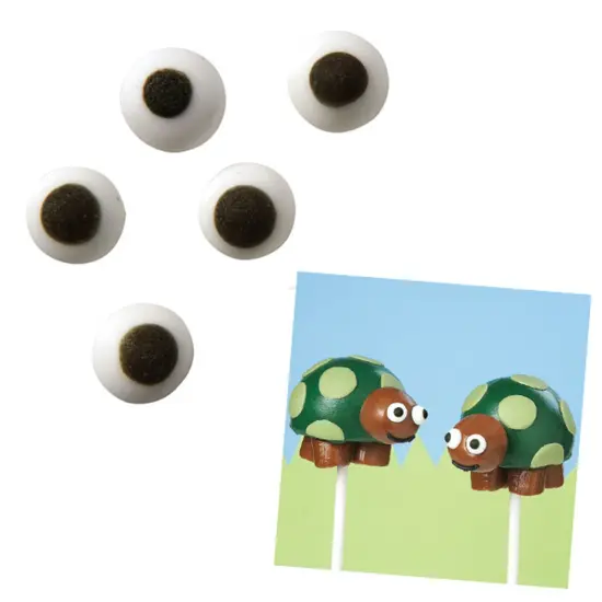 Wilton Candy Decorations 50/Pkg-White Eyeballs {3}