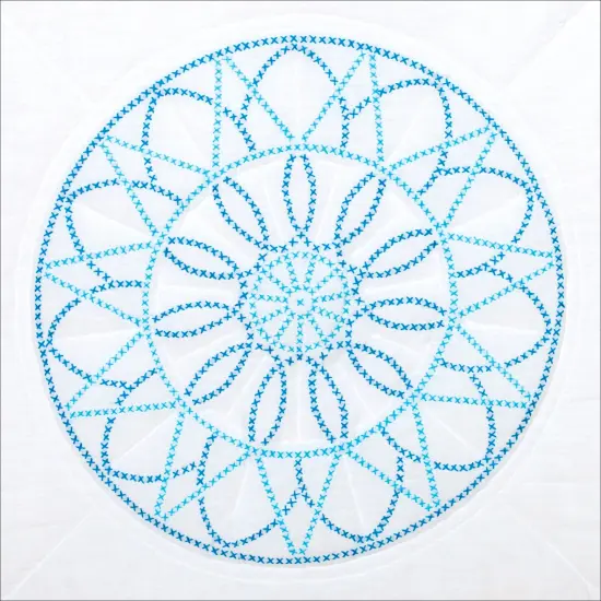 Jack Dempsey Stamped White Quilt Blocks 18"X18" 6/Pkg-XX Dream Catcher {2}