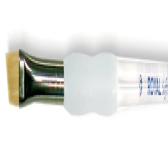 Royal & Langnickel(R) Soft-Grip Gold Taklon Angular Brush {1}