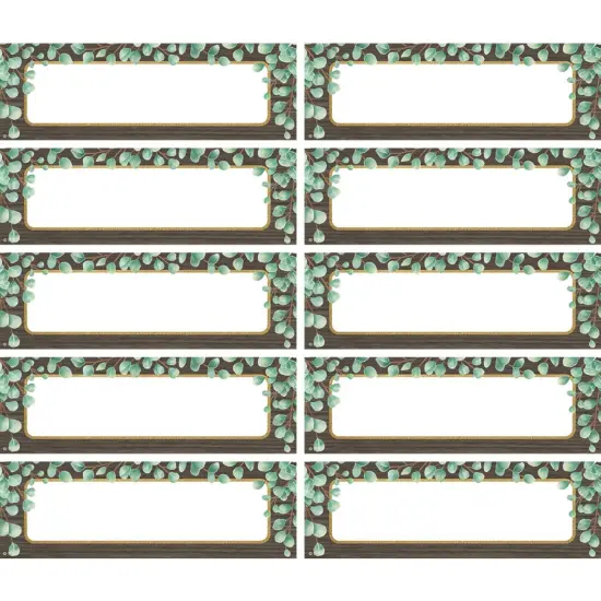 Eucalyptus Labels Magnetic Accents, 20 Per Pack, 3 Packs {2}