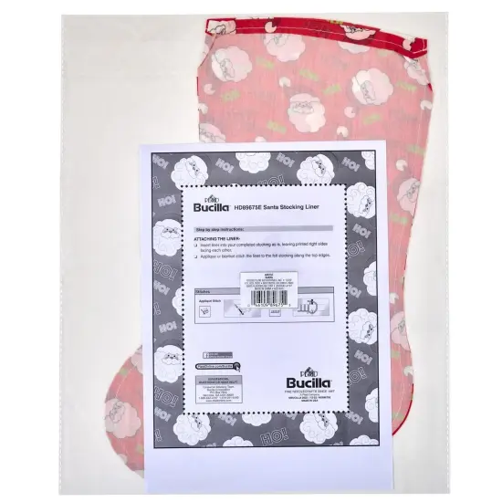 Bucilla Felt Stocking Liners For 18" Stockings {1}