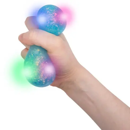 Flashing Galaxy Squeeze Ball - 12 Pieces {5}