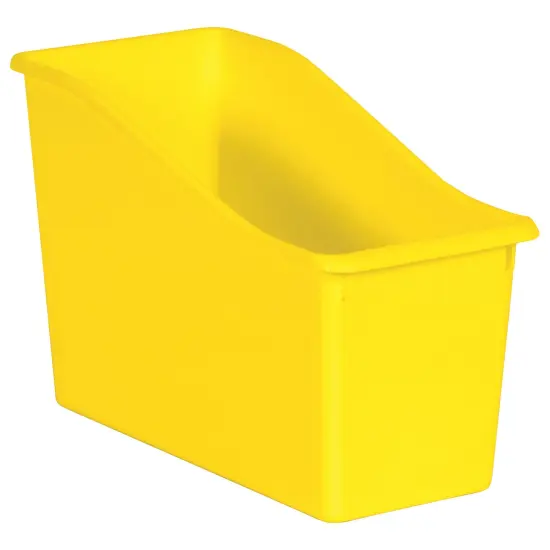 Yellow Plastic Book Bin, Pack of 6 {2}