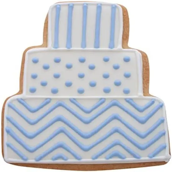 Ann Clark Tiered Wedding Cake Cookie Cutter, 3.75" {5}