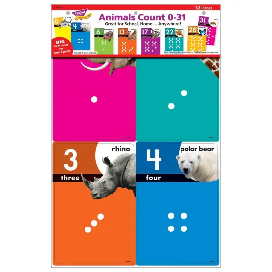 Animals Count 0-31 Learning Set {3}