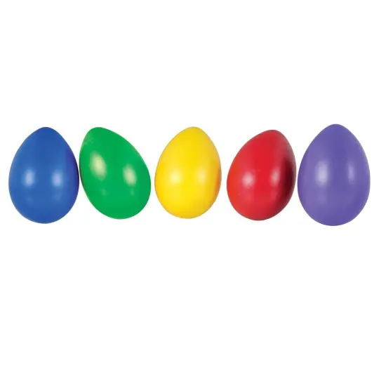 Jumbo Egg Shakers Set: Engaging Auditory Stimulation | For Ages 0 to 8 {1}