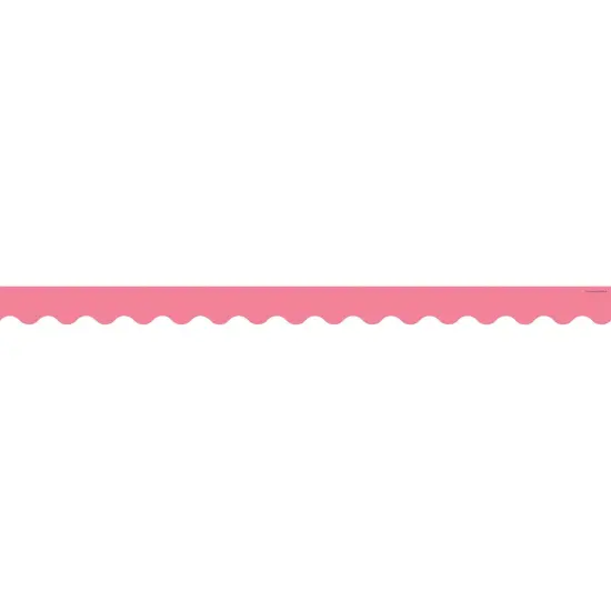 Light Pink Scalloped Border Trim, 35 Feet Per Pack, 6 Packs {3}