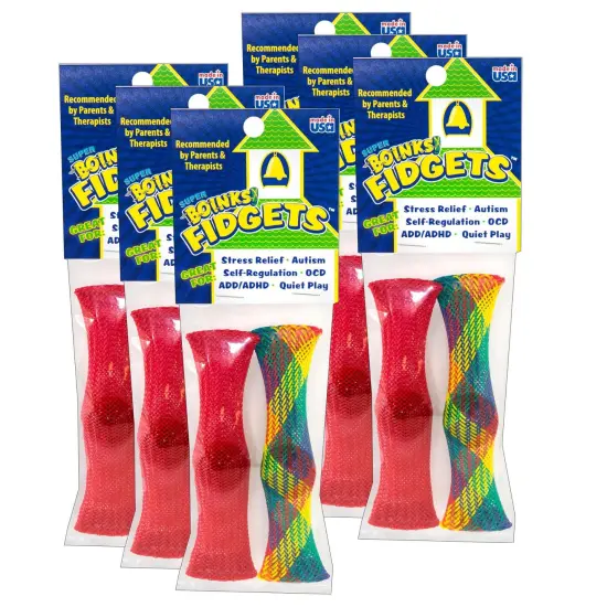Super Boinks&reg; Fidgets&reg;, 2 Per Pack, 6 Packs {1}