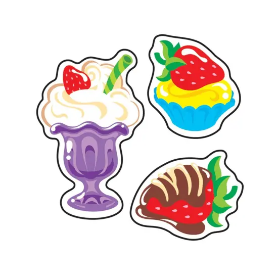 Treat Yourself/Chocolate Mixed Shapes Stinky Stickers&reg;, 72 Per Pack, 6 Packs {5}