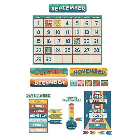 Adventurer Calendar Bulletin Board Set {1}