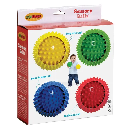 Sensory Opaque Ball, 4" Diameter, Pack of 4 {1}