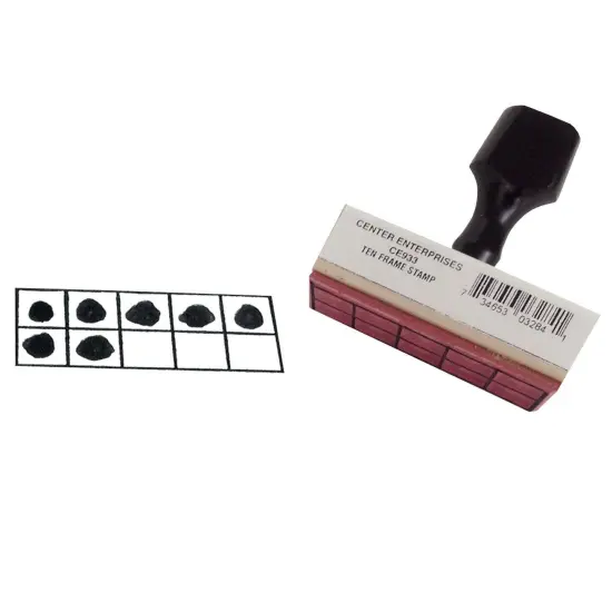 Ten Frame Stamp - Pack of 3 {2}