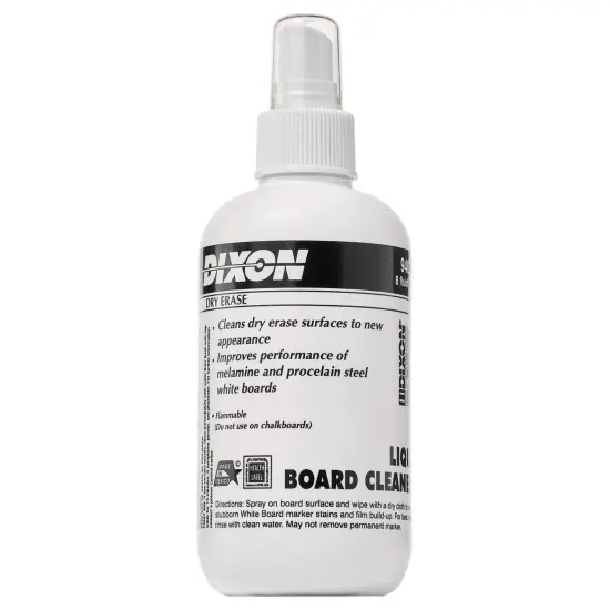 Dry Erase Board Cleaner, Spray Bottle, 8 oz., Pack of 6 {2}