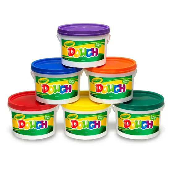 Super Soft Modeling Dough, Assorted Colors, Pack of 6 {1}