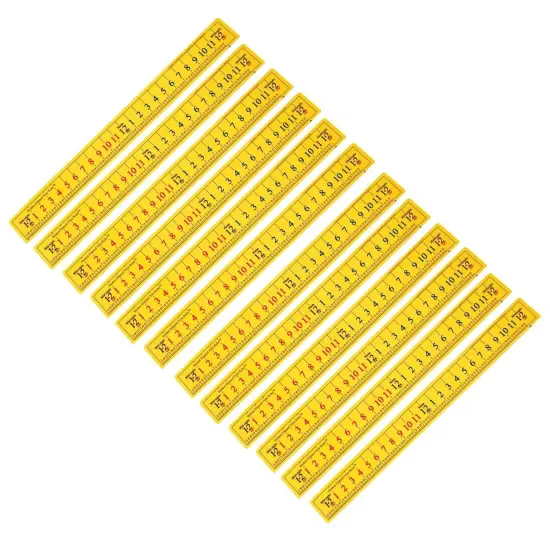 Elapsed Time Ruler - Student Size - Pack of 12 {1}