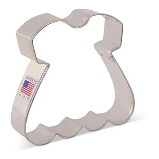 Ann Clark Baby Dress Cookie Cutter, 3.75" {3}