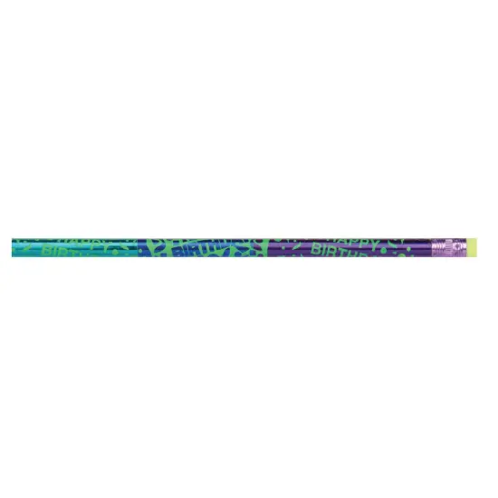 Thermo Happy Birthday Pencils, Assorted Color, Pack of 144 {1}