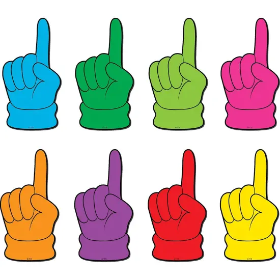 Pointing Hands Magnetic Accents, 16 Per Pack, 3 Packs {2}