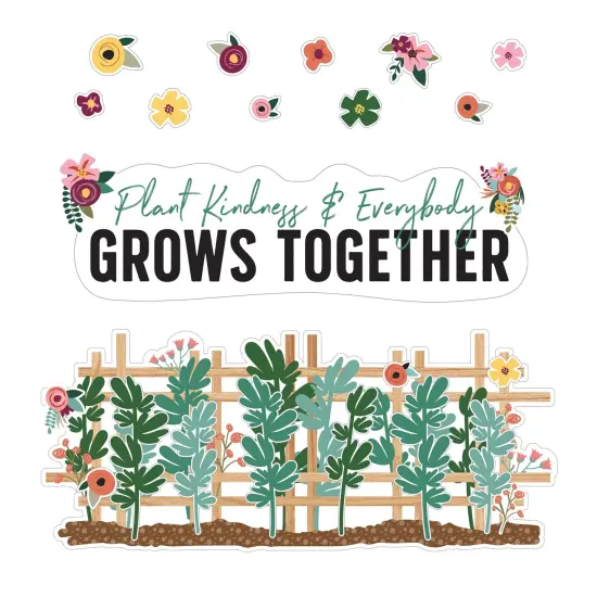 Grow Together Plant Kindness & Everybody Grows Together Bulletin Board Set {1}